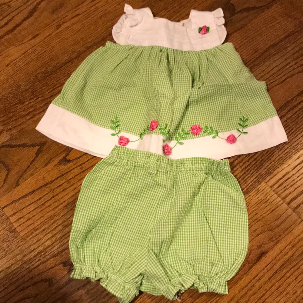 Top and Shorts Set